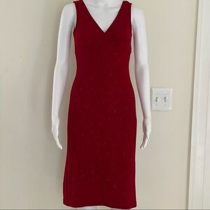 City Triangles Midi Red Dress size Small